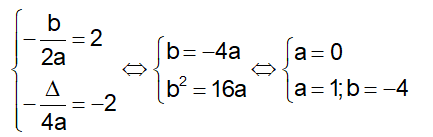Xác định parabol y = ax^2 + bx + 2, biết rằng parabol đó | Giải bài tập Toán 10