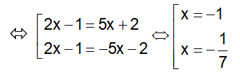 Giải các phương trình |3x-2| = 2x + 3 | Giải bài tập Toán 10