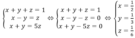 Ba phân số đều có tử số là 1 và tổng của ba phân số đó bằng 1. Hiệu của | Giải bài tập Toán 10