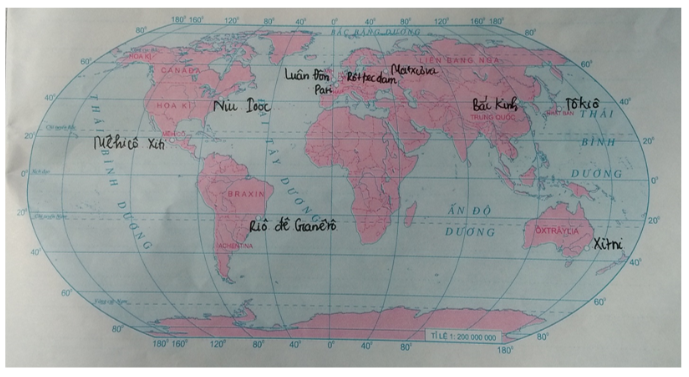Tập bản đồ Địa Lí 10 Bài 40: Địa lí các ngành giao thông vận tải | Giải tập bản đồ địa lí lớp 10