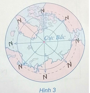 SBT địa lý  6 Bài 4: Phương hướng trên bản đồ. Kinh độ, vĩ độ và tọa độ địa lí | Giải tập bản đồ địa lý lớp 6