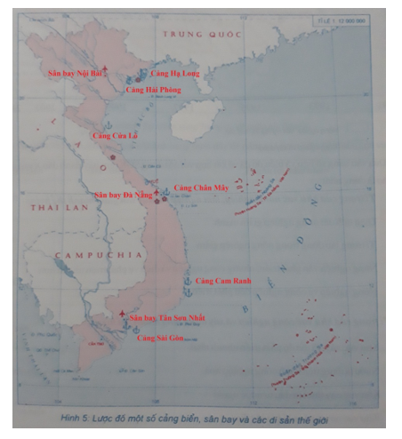 Tập bản đồ Địa Lí 9 Bài 14: Giao thông vận tải và bưu chính viễn thông | Giải tập bản đồ địa lí lớp 9