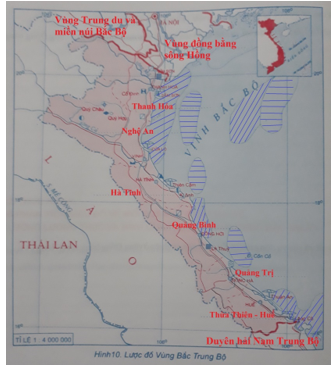 Tập bản đồ Địa Lí 9 Bài 23: Vùng Bắc Trung Bộ | Giải tập bản đồ địa lí lớp 9