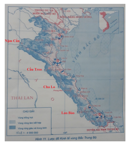 Tập bản đồ Địa Lí 9 Bài 24: Vùng Bắc Trung Bộ (tiếp theo) | Giải tập bản đồ địa lí lớp 9