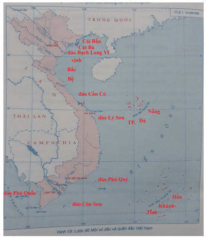 Tập bản đồ Địa Lí 9 Bài 38: Phát triển tổng hợp kinh tế và bảo vệ tài nguyên, môi trường Biển - Đảo | Giải tập bản đồ địa lí lớp 9