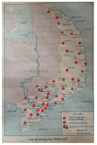 Tập bản đồ Lịch Sử 9 Bài 28: Xây dựng chủ nghĩa xã hội ở miền Bắc, đấu tranh chống đế quốc Mĩ và chính quyền Sài Gòn ở miền Năm (1954-1965) | Giải tập bản đồ Lịch Sử lớp 9