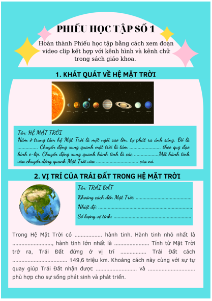 Giáo án Địa Lí 6 Bài 5: Trái Đất trong hệ Mặt Trời. Hình dạng và kích thước của Trái Đất | Cánh diều
