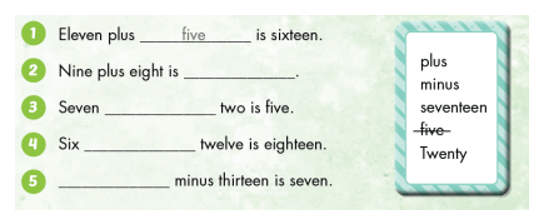Tiếng Anh lớp 3 Unit 7 Math (trang 105, 106, 107) | Giải Tiếng Anh lớp 3 Smart Start