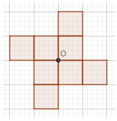 Bài tập trắc nghiệm Hình có tâm đối xứng (có đáp án) | Kết nối tri thức Toán lớp 6