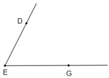 Nhận biết góc, đỉnh và cạnh của góc. Góc bẹt lớp 6 (bài tập + lời giải)