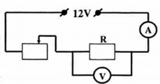 Trắc nghiệm Vật Lí 9 Bài tập biến trở - điện trở dùng trong kĩ thuật