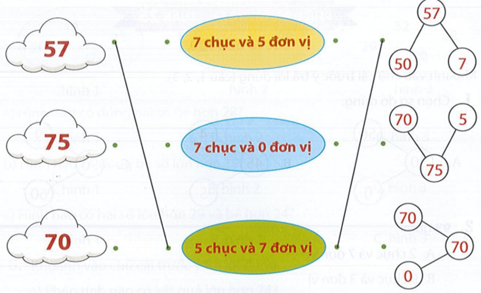 Bài tập cuối tuần Toán lớp 1 Tuần 25 Chân trời sáng tạo | Đề kiểm tra cuối tuần Toán lớp 1