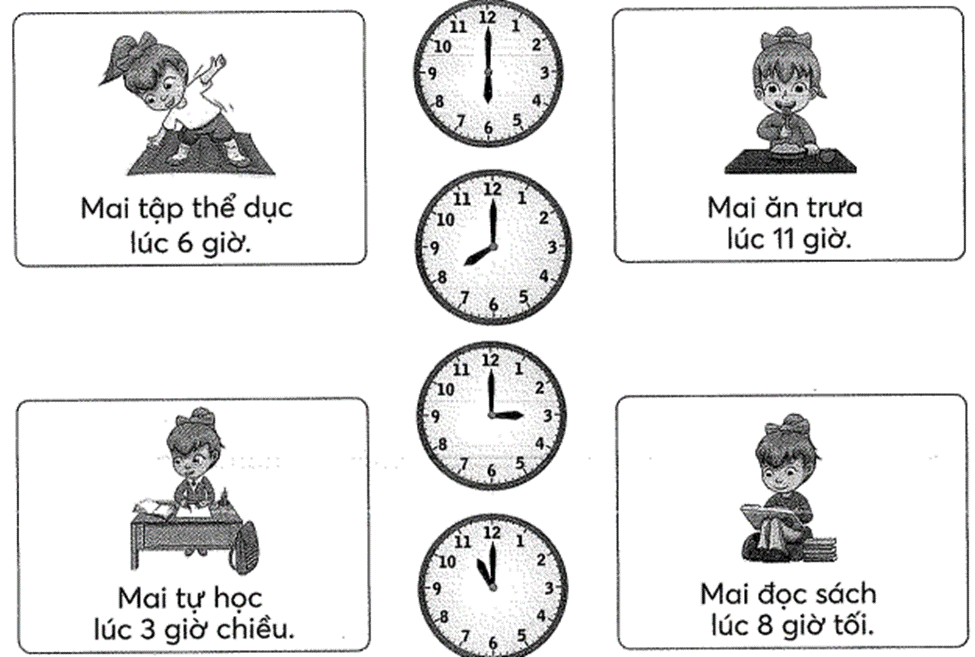 Bài tập cuối tuần Toán lớp 1 Tuần 32 Kết nối tri thức (có đáp án) | Đề kiểm tra cuối tuần Toán lớp 1