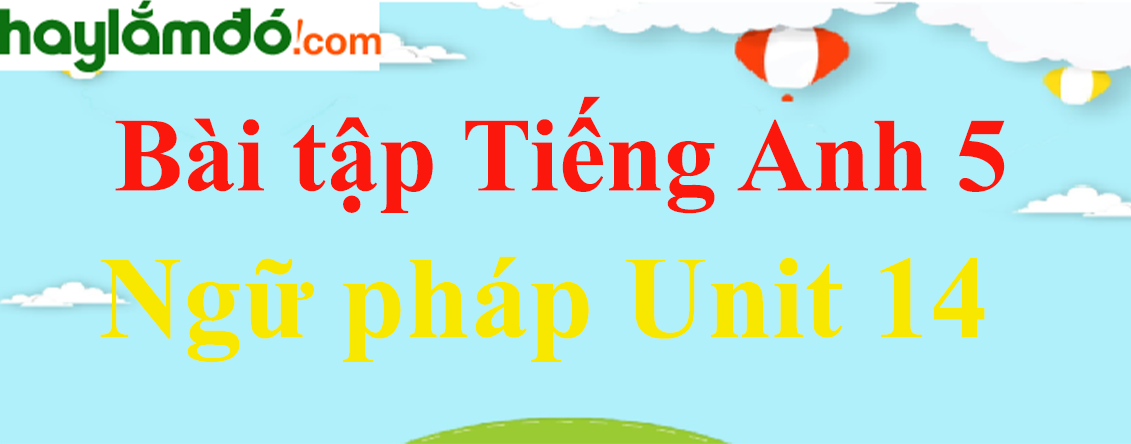 Ngữ pháp Tiếng Anh lớp 5 Unit 14: What happened in the story
