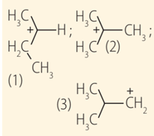 So sánh độ bền của carbocation sau trang 8 Chuyên đề Hóa học 12