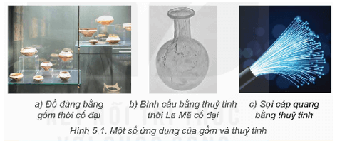 Từ thời cổ đại, thuỷ tinh và gốm đã được sử dụng để làm các đồ vật trang trí, chứa đựng