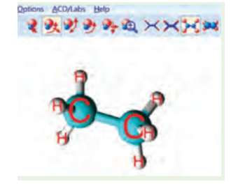 Thực hiện nhập dữ liệu như hướng dẫn cho phân tử C2H6 (ethane)
