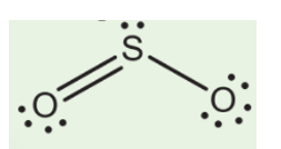 Xác định giá trị n, m trong công thức VSEPR của phân tử SO2