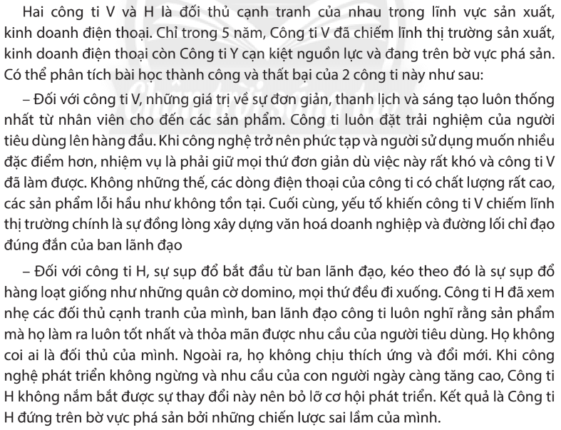 Theo em, khi phân tích bài học thành công, thất bại của một doanh nghiệp nhỏ