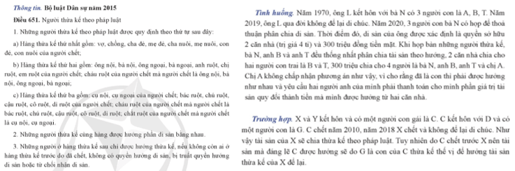 Trong tình huống trên theo em quan điểm của chị A có đúng không