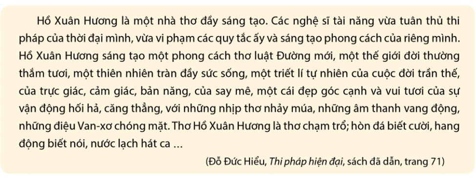 Soạn bài Yêu cầu và cách thức đọc một tác giả văn học | Chuyên đề Văn 11 Cánh diều