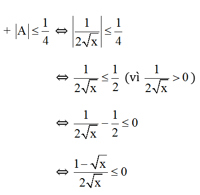 Tìm giá trị của x để biểu thức có giá trị thỏa mãn đẳng thức, bất đẳng thức | Bài tập Toán 9 chọn lọc có giải chi tiết