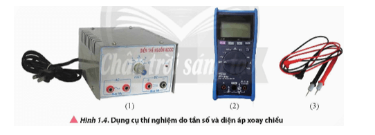 Từ các dụng cụ thí nghiệm như Hình 1.4, đề xuất phương án thí nghiệm đo tần số