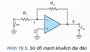 Lý thuyết Công nghệ 12 Bài 19: Khuếch đại thuật toán | Kết nối tri thức