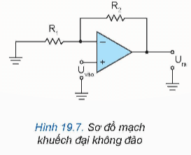 Lý thuyết Công nghệ 12 Bài 19: Khuếch đại thuật toán | Kết nối tri thức