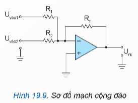 Lý thuyết Công nghệ 12 Bài 19: Khuếch đại thuật toán | Kết nối tri thức