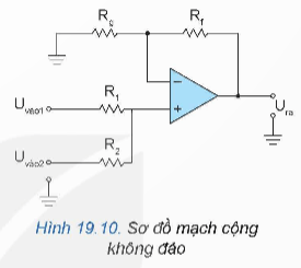 Lý thuyết Công nghệ 12 Bài 19: Khuếch đại thuật toán | Kết nối tri thức