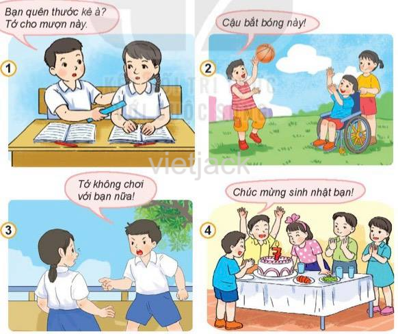 Bài 4: Yêu quý bạn bè