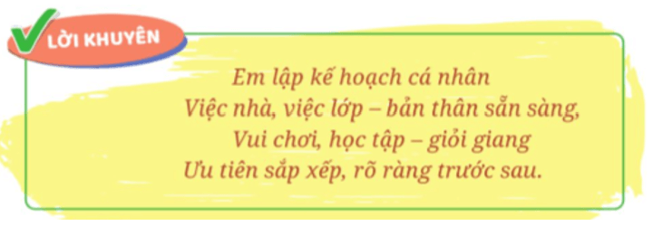 Đạo đức lớp 5 Bài 8: Em lập kế hoạch cá nhân - Cánh diều