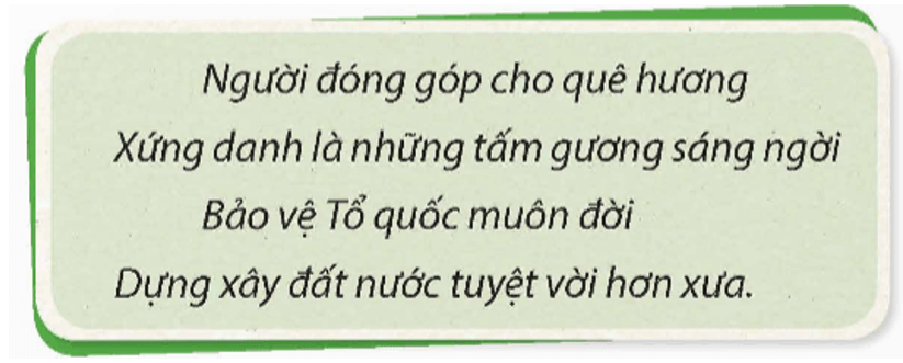 Đạo đức lớp 5 Chân trời sáng tạo Bài 1: Người có công với quê hương, đất nước