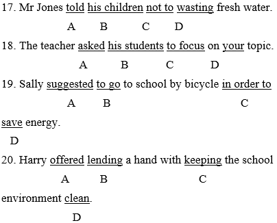 Đề thi Giữa kì 2 Tiếng Anh lớp 10 mới có đáp án (Đề 5)