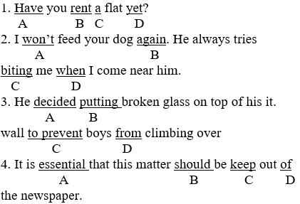 Đề thi Tiếng Anh lớp 8 mới Học kì 2 có đáp án (Đề 4)