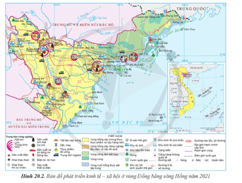Lý thuyết Địa Lí 12 Bài 20: Phát triển kinh tế - xã hội ở Đồng bằng sông Hồng | Cánh diều