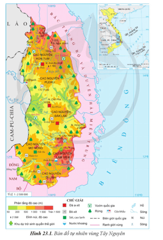 Lý thuyết Địa Lí 12 Bài 23: Khai thác thế mạnh để phát triển kinh tế ở Tây Nguyên | Cánh diều