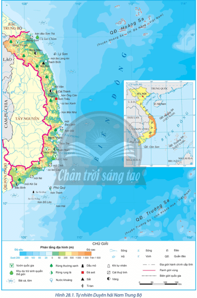 Lý thuyết Địa Lí 12 Bài 28: Phát triển kinh tế biển ở Duyên hải Nam Trung Bộ | Chân trời sáng tạo