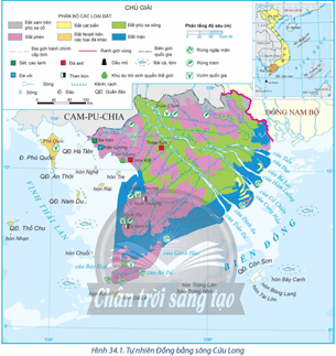 Lý thuyết Địa Lí 12 Bài 34: Sử dụng hợp lí tự nhiên để phát triển kinh tế ở Đồng bằng sông Cửu Long | Chân trời sáng tạo