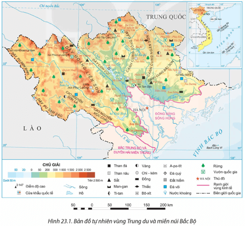 Lý thuyết Địa Lí 12 Bài 23: Khai thác thế mạnh ở Trung du và miền núi Bắc Bộ | Kết nối tri thức