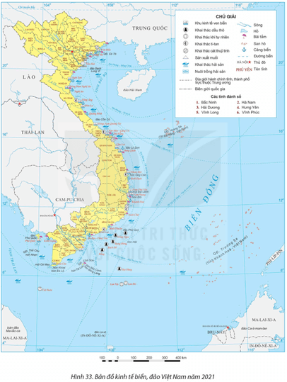 Lý thuyết Địa Lí 12 Bài 33: Phát triển kinh tế và đảm bảo quốc phòng an ninh ở Biển Đông và các đảo, quần đảo | Kết nối tri thức