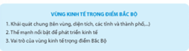 Địa Lí 9 Bài 12: Thực hành: Sưu tầm tư liệu và trình bày về vùng kinh tế trọng điểm Bắc Bộ - Chân trời sáng tạo