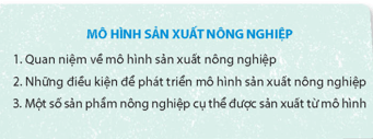 Địa Lí 9 Bài 5: Thực hành: Viết báo cáo về một số mô hình sản xuất nông nghiệp có hiệu quả - Chân trời sáng tạo