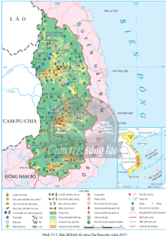 Dựa vào hình 17.2 và thông tin trong bài, hãy kể tên các nhà máy thủy điện ở vùng Tây Nguyên