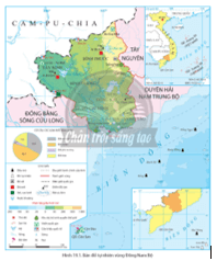 Dựa vào hình 19.1 và thông tin trong bài, hãy trình bày đặc điểm vị trí địa lí và phạm vi lãnh thổ 