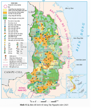 Dựa vào thông tin mục a và hình 17.2 hãy: Trình bày sự phát triển và phân bố