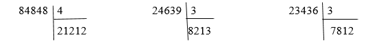 Giải Toán 3 Chia số có năm chữ số với số có một chữ số trang 163 | Giải bài tập Toán lớp 3