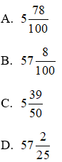 Bài tập Viết các số đo độ dài dưới dạng số thập phân Toán lớp 5 có lời giải