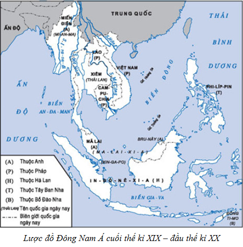 Lý thuyết Lịch Sử 11 Bài 4 Các nước Đông Nam Á Cuối thế kỉ XIX